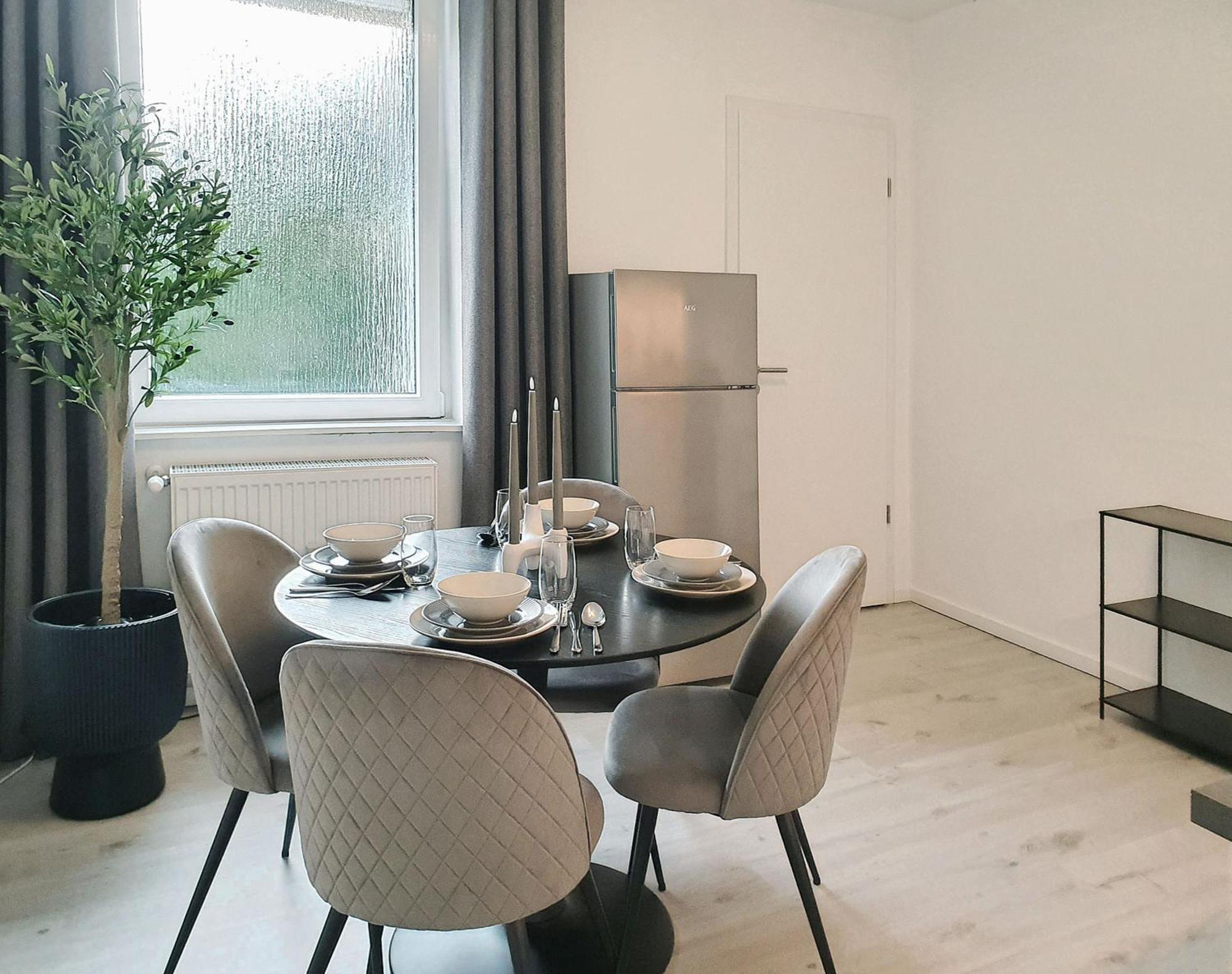 Livation - Apartments Hamm-Mitte - 2 Zi - Nespresso - Smarttv - Freewifi - Ausgestattete Kueche - 24H Check-In - Bis 4 Pers Pro Apartment Hamm  Exterior photo